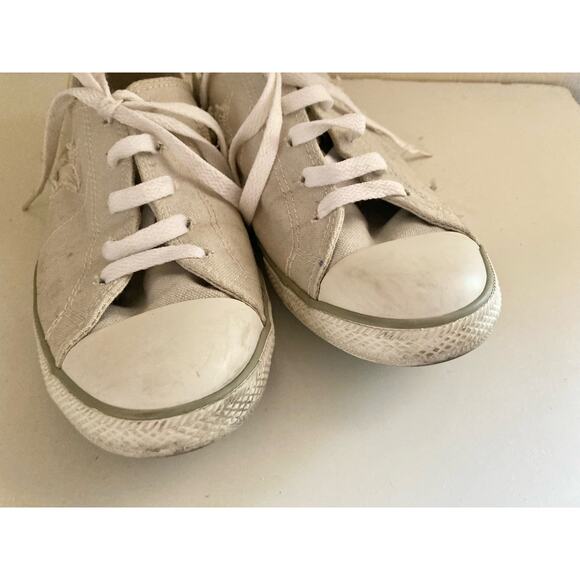 Converse Women's Sneakers Shoes One Star Gray Size 9.5 Lace Up - Picture 2 of 7